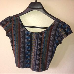 Tribal Crop Top